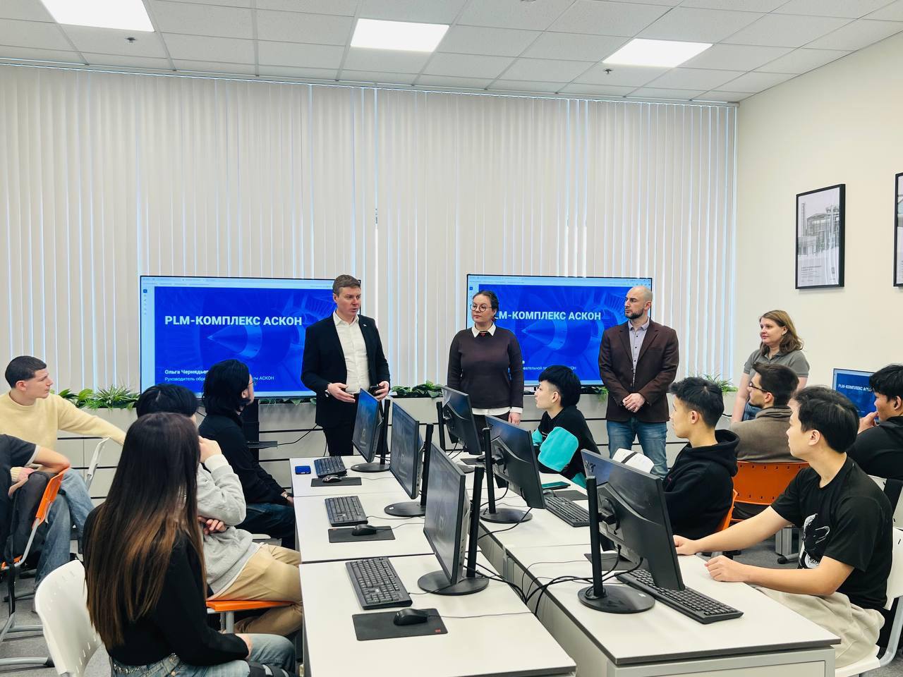 Мастер-класс для иностранных студентов, обучающихся в Подготовительном отделении Центра дополнительного образования МГТУ им. Н.Э. Баумана